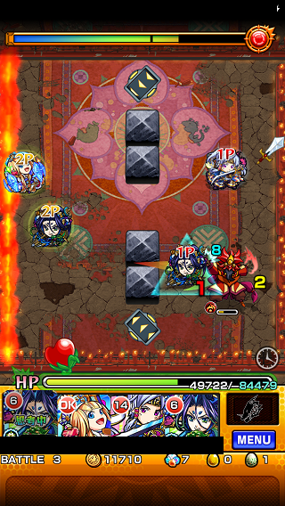 閑話 ３９７ モンスト 阿修羅戦で進化リュウと神化アーサーを使ってみた ゲーム雑記 無課金最前線