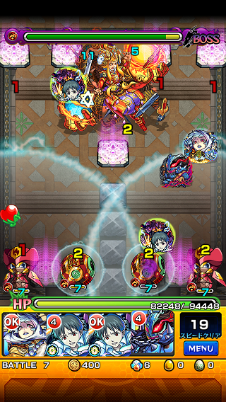 閑話 ５３３ モンスト 覇者の塔 15年の年末編30 35階 ゲーム雑記