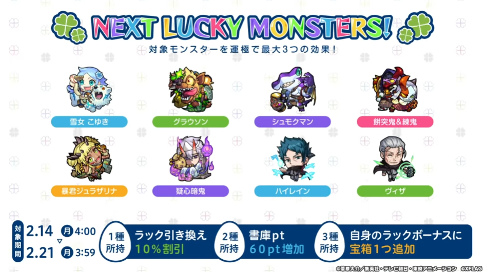 閑話 ３０３８ モンスト 今週のモンストニュース 22年2月10日 ゲーム雑記