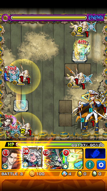 閑話 ２０２２ モンスト 神獣の聖域 ロッコウ戦へ逝くじぇぃ ゲーム雑記 無課金最前線