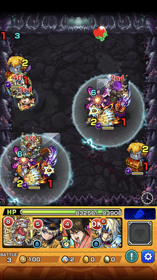 閑話 ２８１３ モンスト 爆絶 アガルタ戦周回 ゲーム雑記