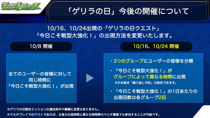 閑話 ２６８１ モンスト 今週のモンストニュース 年10月14日 ゲーム雑記