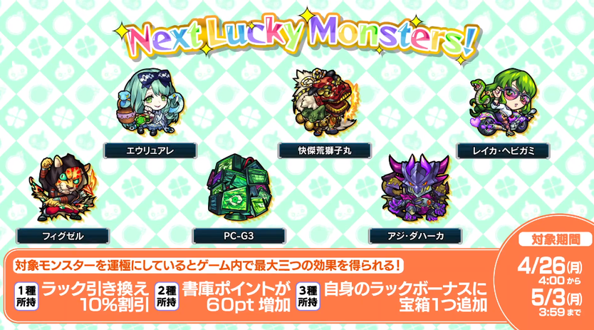 閑話 ２８７８ モンスト 今週のモンストニュース 21年4月22日 ゲーム雑記