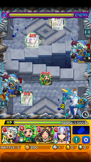 閑話 ２１４６ モンスト 新轟絶 パラドクス戦へ逝ったじぇぃ ゲーム雑記