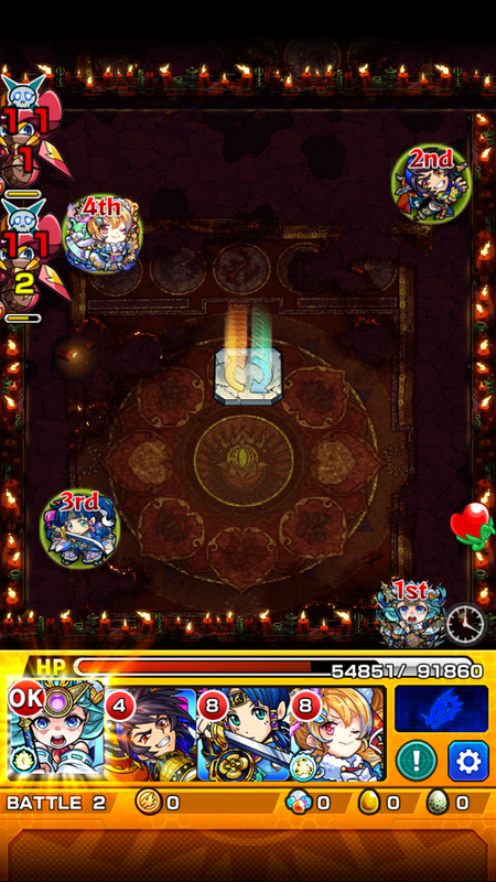 閑話 ２６０７ モンスト 超究極 初代獣王からの挑戦状へ逝くじぇぃ ゲーム雑記