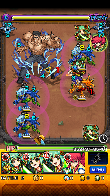 閑話 ９４０ モンスト 戸愚呂100 戦のまとめ ゲーム雑記