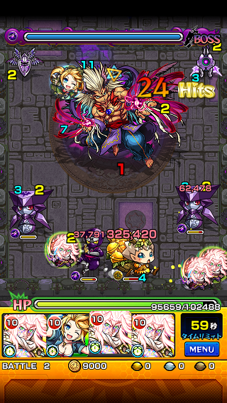 閑話 ５３０ モンスト クシナダ高速周回と金の実確定くん ゲーム雑記