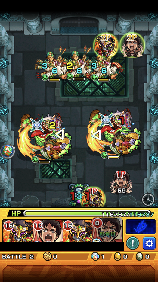 閑話 ２８０２ モンスト 新超絶 持国天戦へ逝くじぇぃ ゲーム雑記