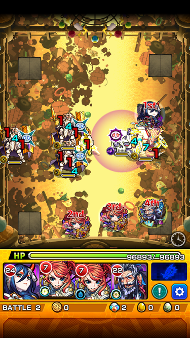 閑話 1930 モンスト 新轟絶 ラウドラ戦 難易度 極 へ逝くじぇぃ ゲーム雑記