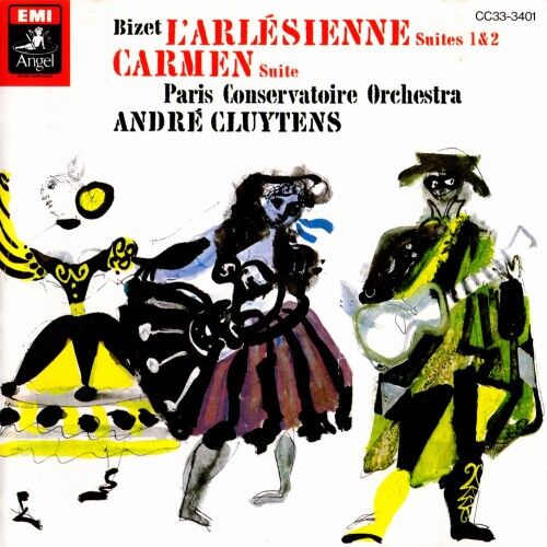 CD クリュイタンスのフォーレ：レクイエム、ビゼー：アルルの女