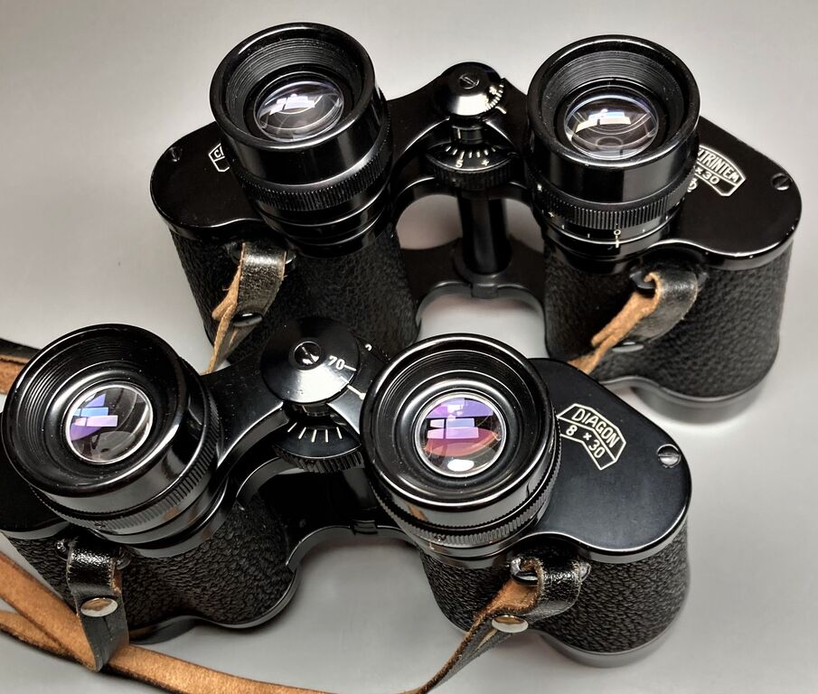 実物 ドイツ軍 双眼鏡 ヘンゾルト HENSOLDT DIAGON 8×30 Vtg Hensoldt Wetzlar Diagon 8x30 Binoculars 770202 Made in Germany