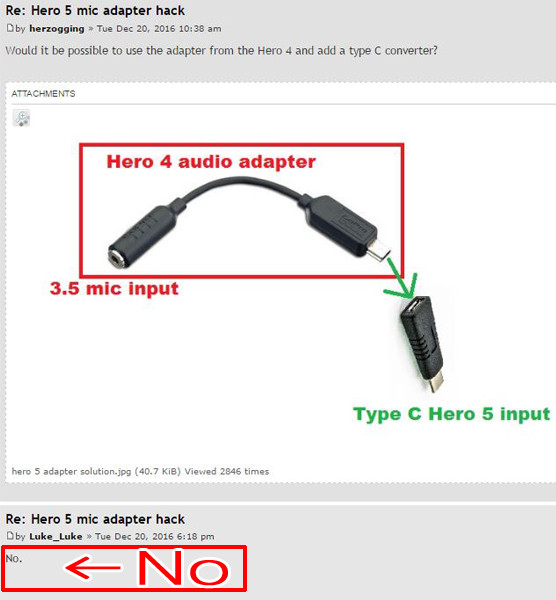 Gopro Hero5でfeiyutechのg5ジンバルを使うとノイズが入る問題を解消したい その１ 外部マイク使用編 Gopro とeosと旅行と釣りと 道楽ブログ