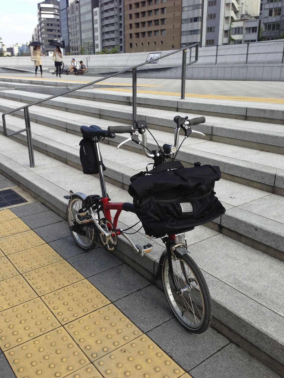 BROMPTON装備】大型のフロントバッグ「T-BAG」買いました（外観