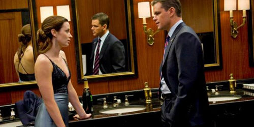 ネタバレ解説 アジャストメント Vs トゥルーマン ショー 愛を信じて神に逆らったエミリー ブラントほか オススメ 新作旧作ホラー映画と ヒロインの世界