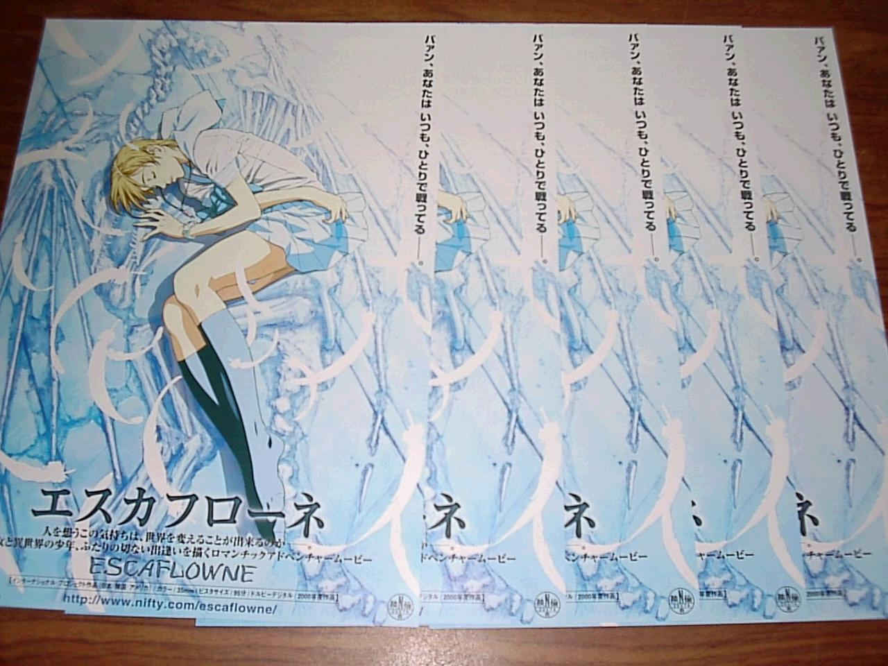 エスカフローネ 映画鑑賞 グッズ探求記 映画チラシ 劇場パンフレット エスカフローネ 映画鑑賞 グッズ探求記 映画チラシ 劇場パンフレット