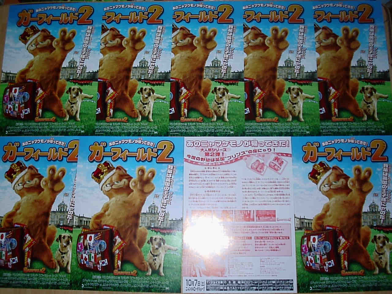 ガーフィールド2 映画鑑賞 グッズ探求記 映画チラシ 劇場パンフレット ガーフィールド2 映画鑑賞 グッズ探求記 映画チラシ 劇場パンフレット