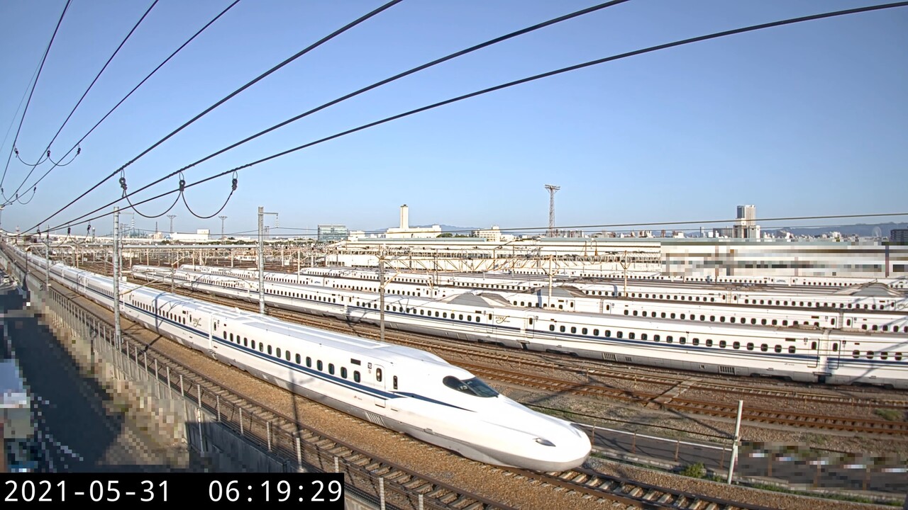 2021年6月の予想運行日 Dry N700sとドクターイエロー