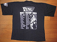 W★ING BEST CHAMP 1993 Tシャツ L 当時物 植地毅 W☆ING BEST CHAMP 1993 Tシャツ : あなたは『おもしろマガジン』