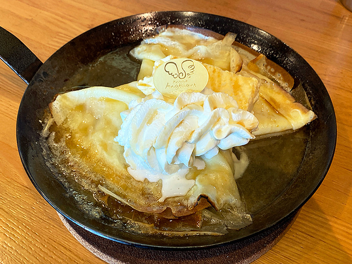 クレープシュゼットが食べたくて北斗市開発「Angelique（アンジェリック）」