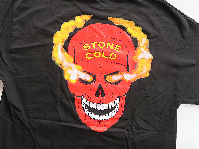 ストーンコールド・スティーブ・オースチン“レッドスカル”Tシャツ