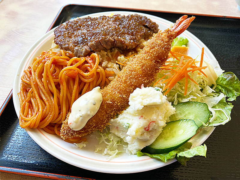 5月の月替わりメニューはステーキトルコ！函館市昭和「昭和食堂
