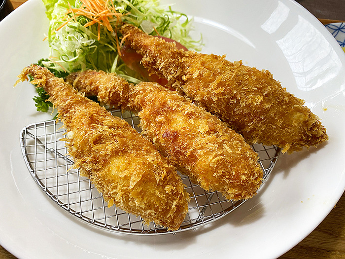 海老クリームコロッケが熱々うまい！函館市昭和「とんかつ専門店 こぶた」