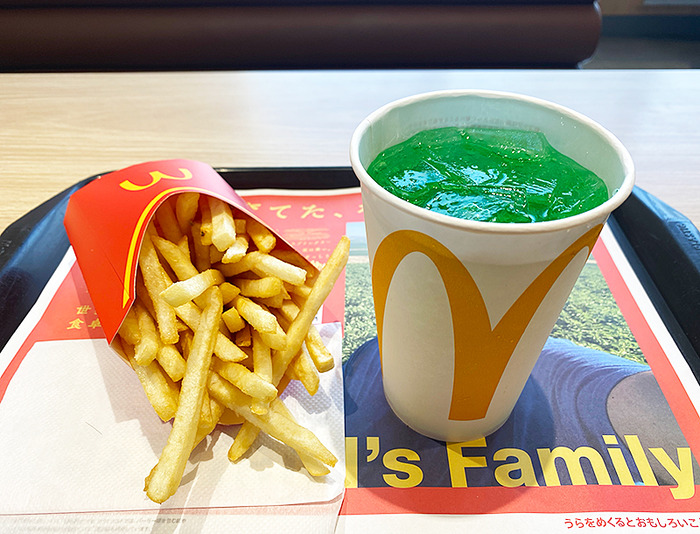 Ms.トクニナルドお薦め「マクドナルド」の炭酸ドリンクが今だけ150円！