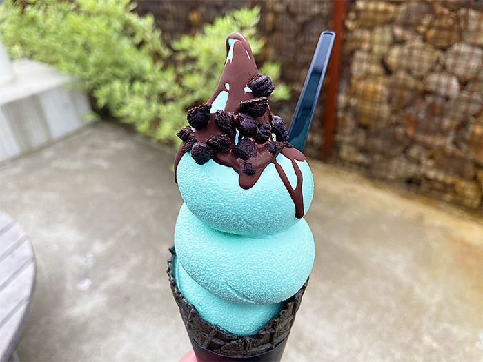 青いチョコミントソフトクリーム！札幌「JB ESPRESSO MORIHICO