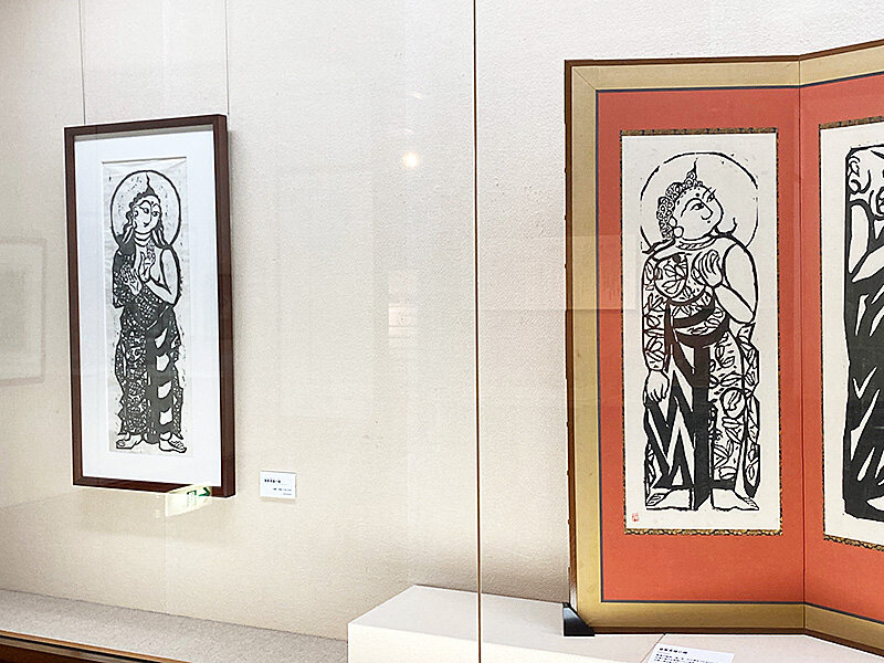 青森「棟方志功記念館」2023年冬の展示は“彫って摺って色をつけ