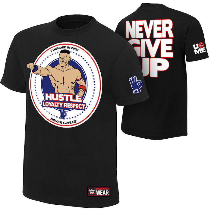 WWE ジョン・シナ Hustle Loyalty Respect Tシャツ : あなたは WWE ジョン・シナ Hustle Loyalty Respect Tシャツ : あなたは