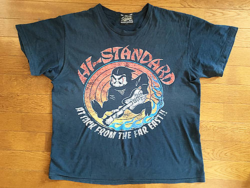 Hi-STANDARD 忍者君Tシャツ : あなたは『おもしろマガジン』 Hi-STANDARD 忍者君Tシャツ : あなたは『おもしろマガジン』