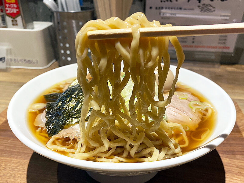 かつお昆布水つけ麺と煮干中華そばの二毛作スタイル！函館市昭和「ちい