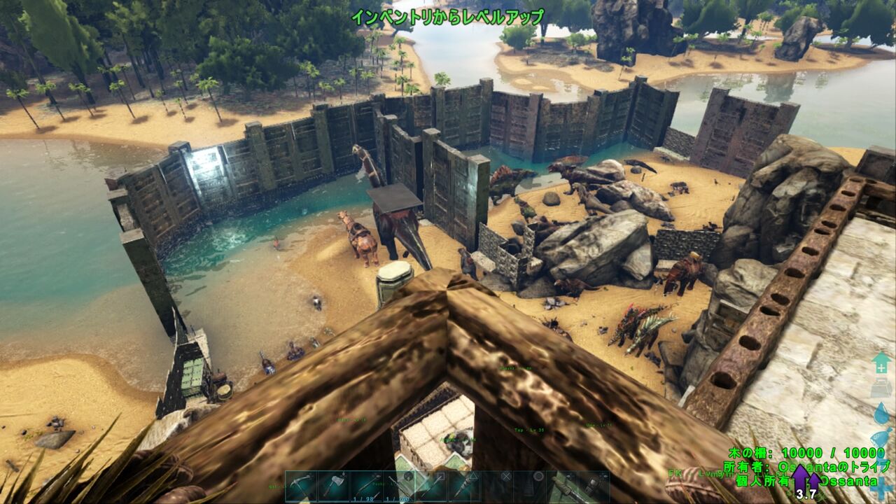 悲報 Arkアイランド セーブデータ イかれる 手負いのクマの咆哮