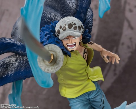 ワンピース フィギュアーツzero トラファルガー ロー 三船長 鬼ヶ島怪物決戦 予約開始 インジェクションショット のダイナミックなポージングで登場 もゆげん 萌癒元