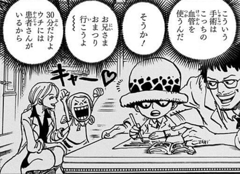 画像 ワンピースのトラファルガー ロー キャラが変わりすぎるｗｗｗｗｗｗｗｗｗｗ もゆげん 萌癒元