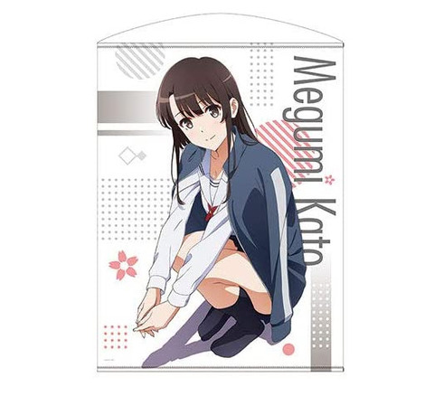 《冴えカノ》描き下ろし 100cmタペストリー「加藤恵」予約開始！10月24日発売！！！