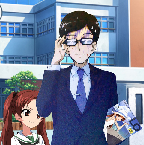 ガルパン 会長と役人のカップリングが大好きなんだ もゆげん 萌癒元