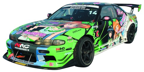 「プラッツ 1/24 PACIFIC RACING NAC ガールズ&パンツァー S14タイプ D1グランプリ 2017 プラモデル GPR-2」予約開始！6月30日発売！！！