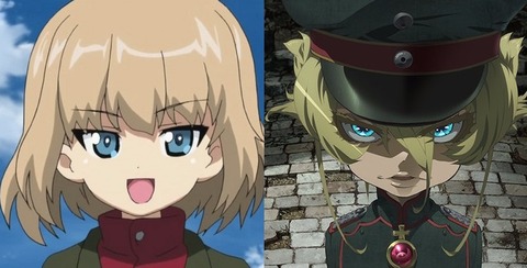 ガルパン カチューシャ と 幼女戦記 ターニャ って似てね もゆげん 萌癒元 ガルパン カチューシャ と 幼女戦記 ターニャ って似てね もゆげん 萌癒元