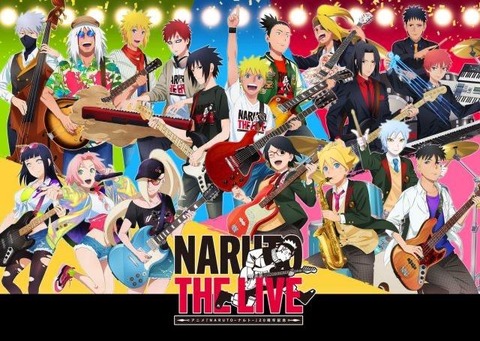 【画像】NARUTOキャラのライブバンド結成wwwwwwww