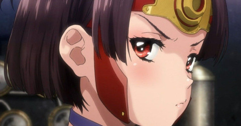 《甲鉄城のカバネリ》の無名ちゃんようやく12歳らしさが出てきたよね