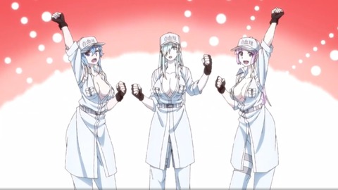 はたらく細胞black 2話感想 画像 お酒の摂取量は守っていこう もゆげん 萌癒元