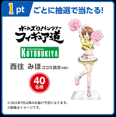 ガルパン の女の子達がチアガール姿で久々にココスとコラボ 3月18日より開催 もゆげん 萌癒元