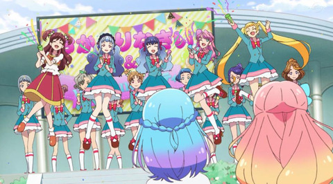 《アイカツフレンズ！》62話感想・画像 あいねちゃん達のおかえりパーティ