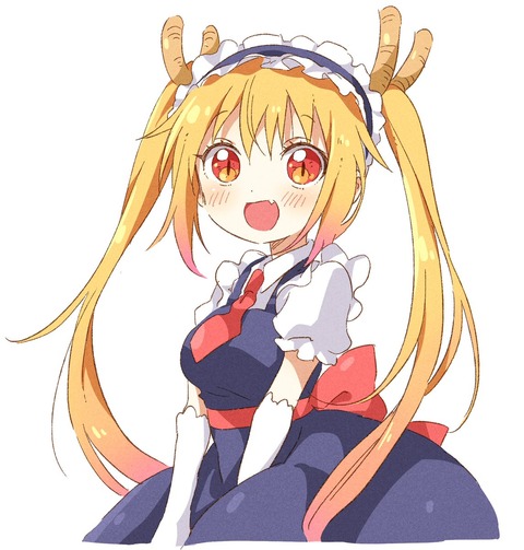 なもり先生が描いた メイドラゴン トール めっちゃかわいいな もゆげん 萌癒元