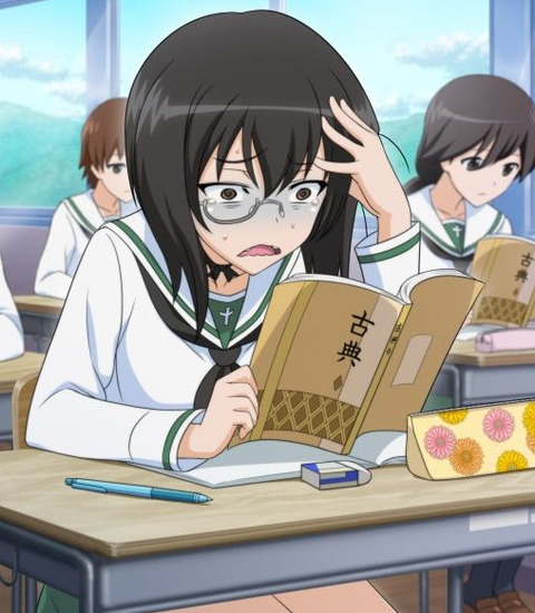 ガルパン 桃ちゃん 泣くほど勉強がダメなのか もゆげん 萌癒元