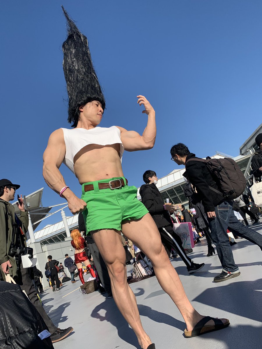 C97 なかやまきんに君がしたゴンさんのコスプレが面白いwwwwwww コミックマーケット97 アニメのにゅーす C97 なかやまきんに君がしたゴンさんのコスプレが面白いwwwwwww コミックマーケット97 アニメのにゅーす
