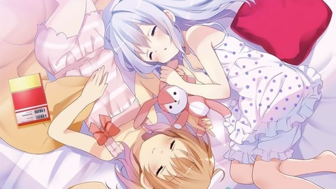 《ごちうさ》チノちゃんが眠そうな顔をしています・・・