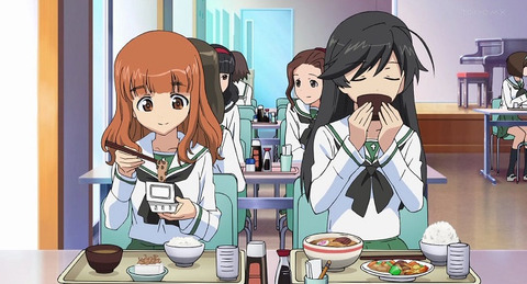 ガールズ パンツァー 五十鈴華さんの昼飯ｗｗｗｗｗｗ もゆげん 萌癒元