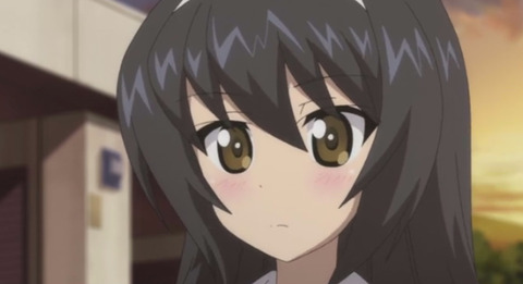 《ガルパン》の麻子のたまにしか見せない顔いいよね